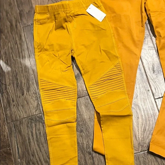 Set of 3 Brand New Mustard/Yellow Skinny Pants Trio - Picture 10 of 10